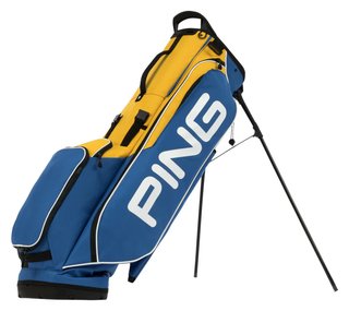PING Hoofer Lite 231 Club Together stand bag, azul/amarillo