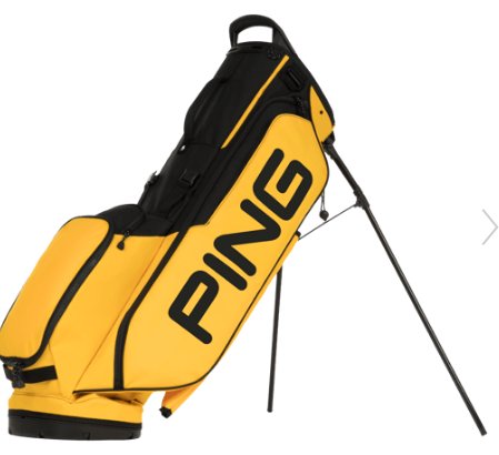 PING Hoofer Lite 231 Club Together stand bag, amarillo/negro