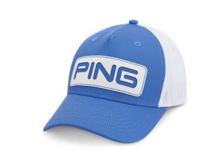 PING Tour Classic gorra de hombre, fresh water/white