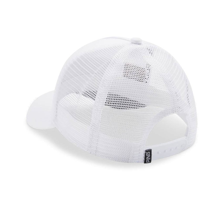 PING Trucker Cap gorra, blanca