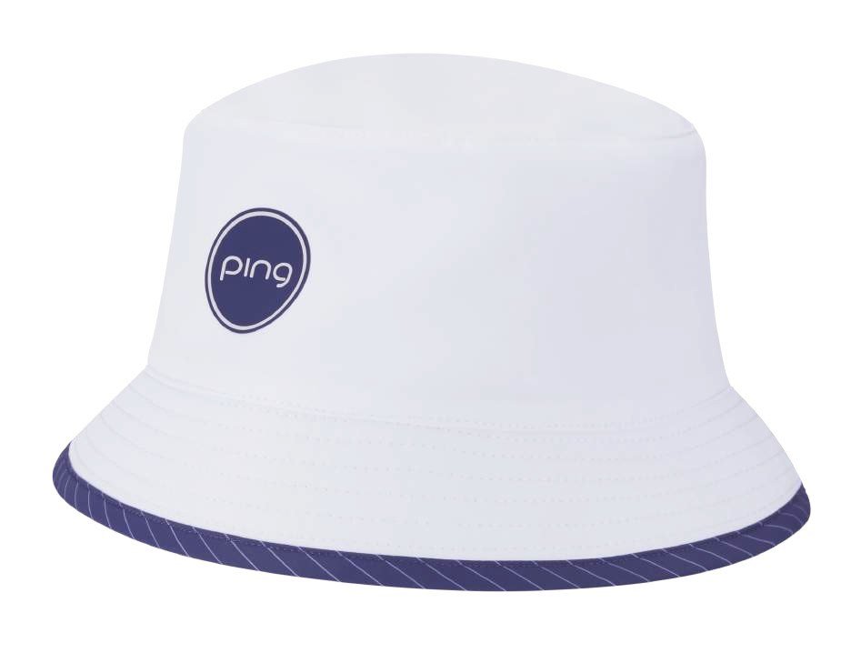 PING G Le4 sombrero de cubo reversible para mujer, blanco/ciruela