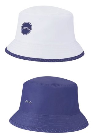 PING G Le4 sombrero de cubo reversible para mujer, blanco/ciruela