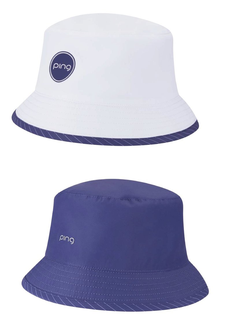 PING G Le4 sombrero de cubo reversible para mujer, blanco/ciruela