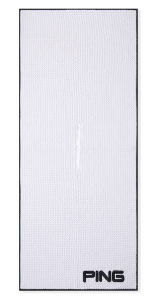 PING Tour toalla de golf, blanca