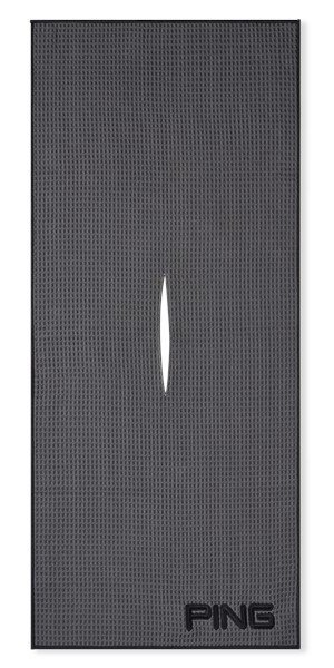 PING Golf Ping Tour toalla de golf, gris oscuro