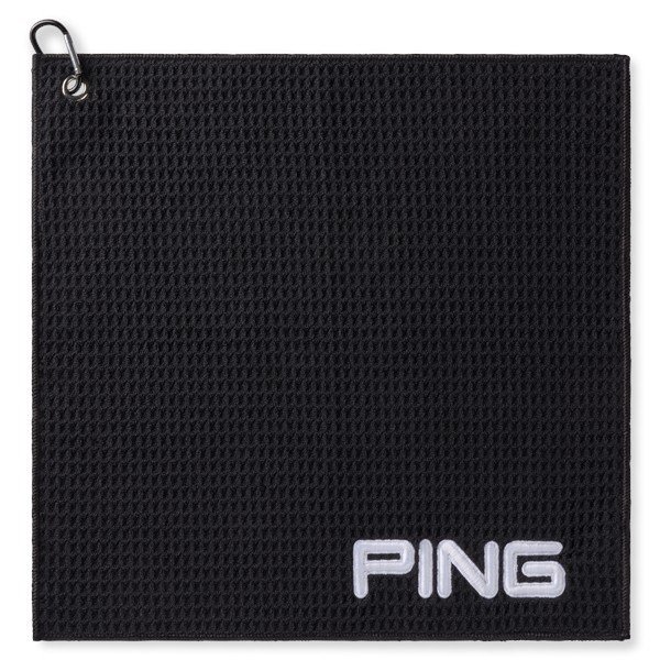PING Golf Ping Clip toalla de golf, negra