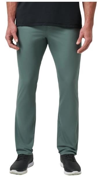 Travis Mathew Wanderlust pantalones de hombre, balsam green
