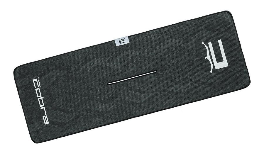 Cobra Snakeskin toalla de golf, negro snakeskin