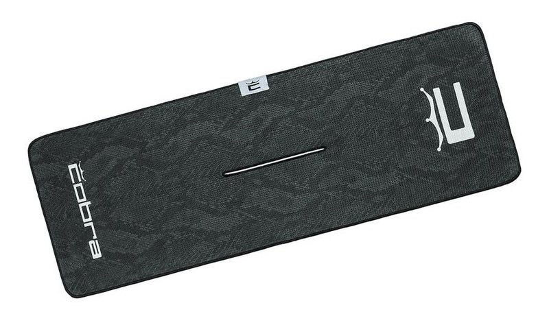 Cobra Snakeskin toalla de golf, negro snakeskin