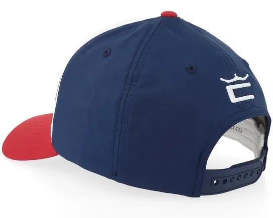 Cobra Tour Tech gorra de hombre, rojo/blanco/marino