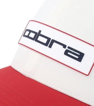 Cobra Tour Tech gorra de hombre, rojo/blanco/marino