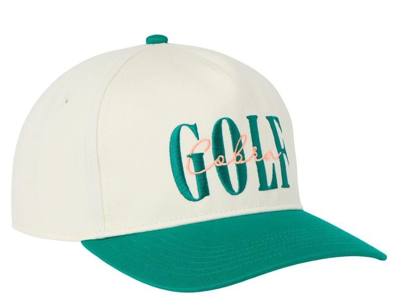 Cobra Pines unisex gorra, alpine snow/wild green