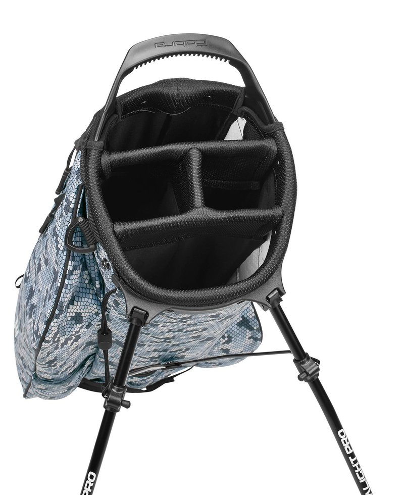 Cobra Ultralight Pro stand bag, winter snake camo