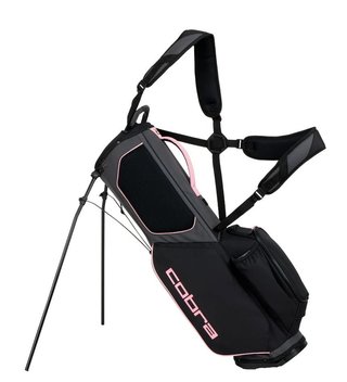 Cobra Ultralight 2 stand bag, negro/oro rosa