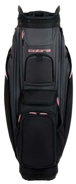 Cobra Ultralight 2 cart bag, negro/oro rosa