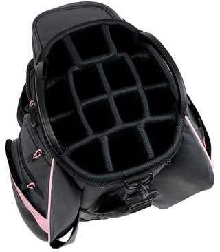Cobra Ultralight 2 cart bag, negro/oro rosa