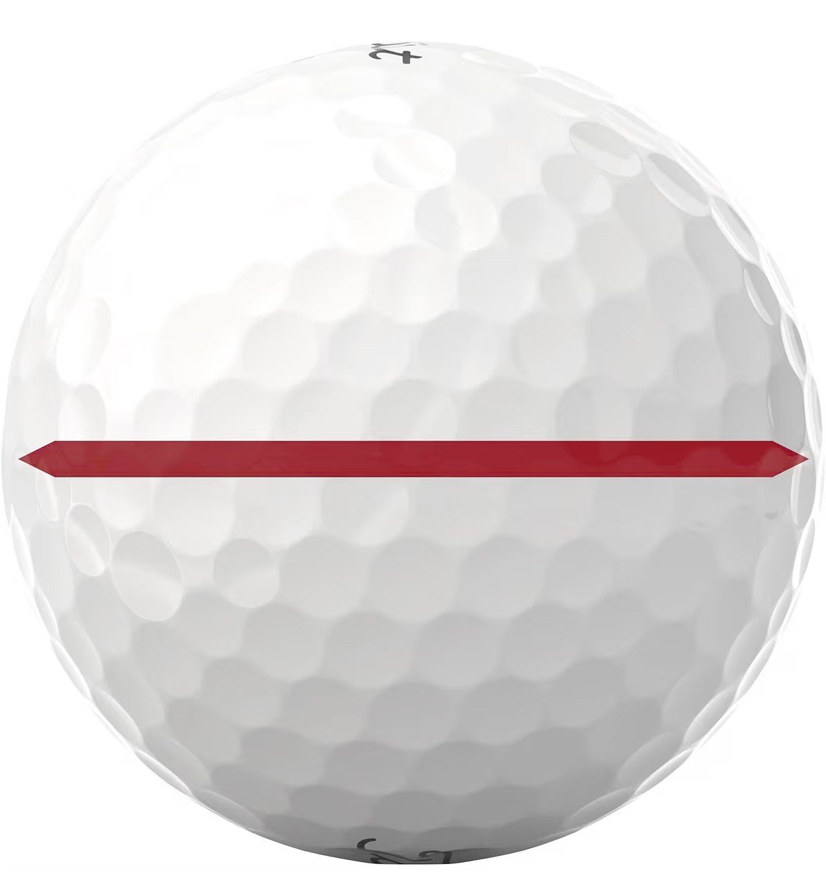 Titleist Pro V1 2025 pelotas de golf, Performance Alignment RED