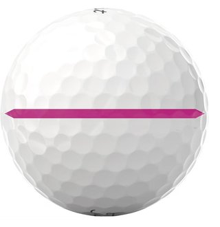 Titleist Pro V1 pelotas de golf 2025 (12 pelotas), Performance Alignment PINK