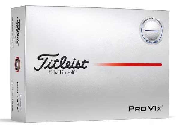 Titleist Pro V1x 2025 pelotas de golf, Performance Alignment BLUE