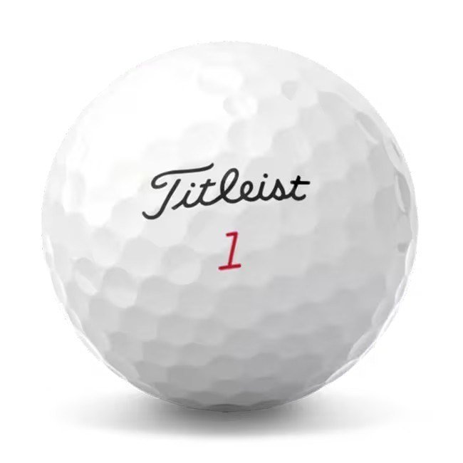 Titleist Pro V1x 2025 pelotas de golf, Performance Alignment PINK