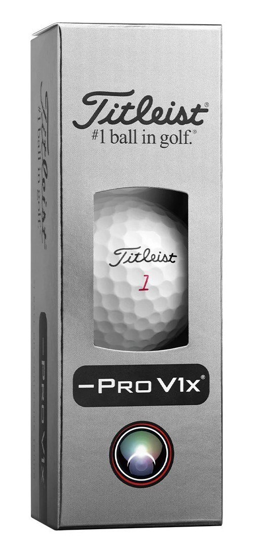 Titleist Pro V1x Left Dash (#1 - #4) pelotas de golf 2026