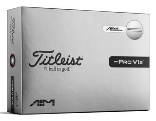 Titleist Pro V1x Left Dash AIM Enhanced pelotas de golf 2026