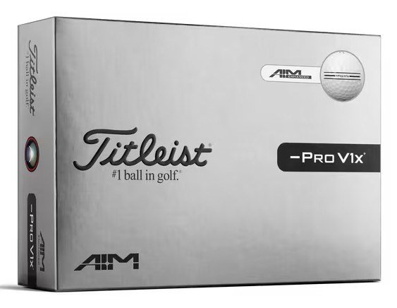 Titleist Pro V1x Left Dash AIM Enhanced pelotas de golf 2026