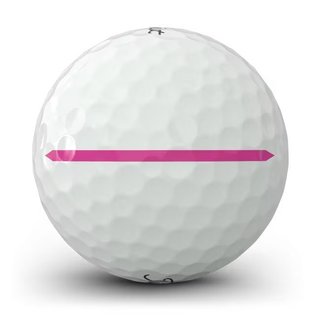 Titleist Pro V1x Left Dash Performance Alignment PINK pelotas de golf