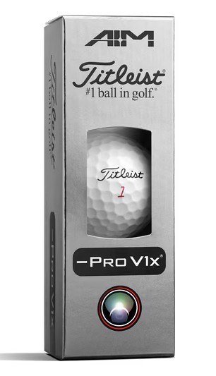 Titleist Pro V1x Left Dash Performance Alignment PINK pelotas de golf