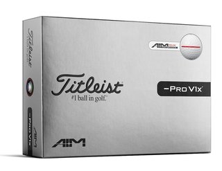 Titleist Pro V1x Left Dash Performance Alignment RED pelotas de golf