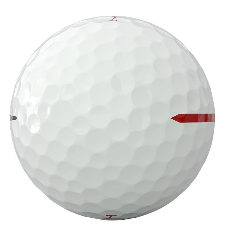 Titleist Pro V1x Left Dash Performance Alignment RED pelotas de golf