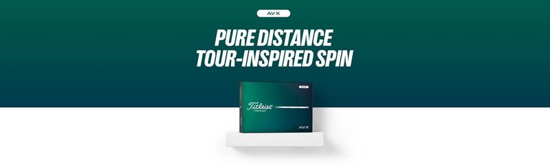 Titleist AVX pelotas de golf 2026 (12 pelotas)