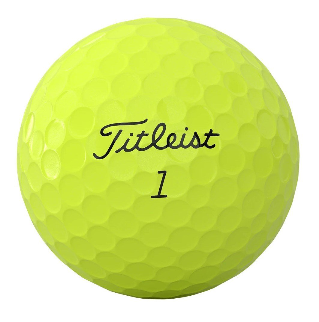 Titleist AVX pelotas de golf, amarillas
