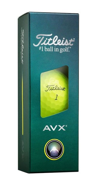 Titleist AVX pelotas de golf, amarillas