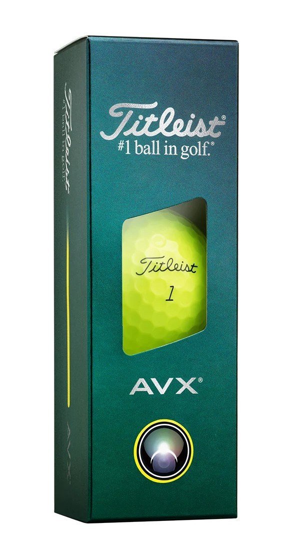 Titleist AVX pelotas de golf, amarillas