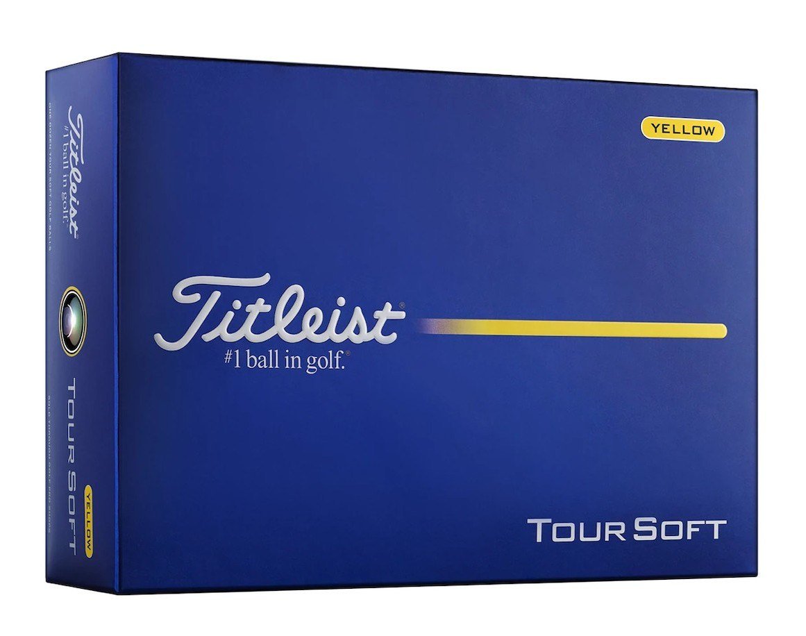 Titleist Tour Soft pelotas de golf 2026, amarillas