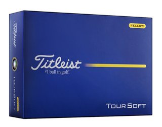 Titleist Tour Soft pelotas de golf 2026, amarillas