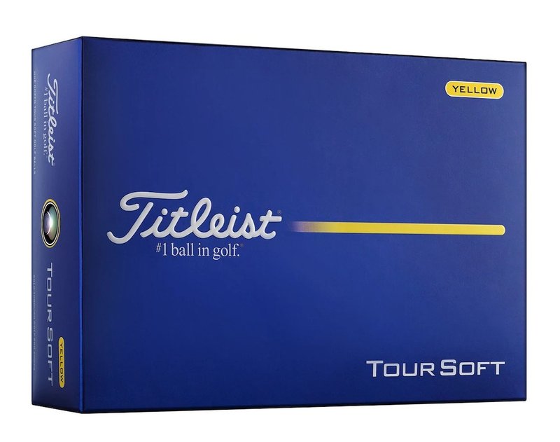 Titleist Tour Soft pelotas de golf 2026, amarillas