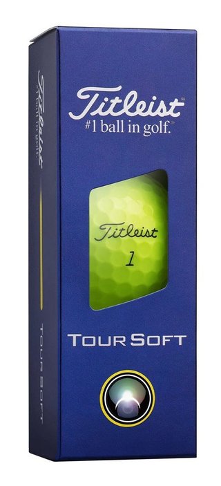 Titleist Tour Soft pelotas de golf 2026, amarillas