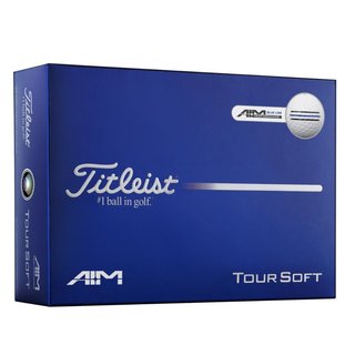 Titleist Tour Soft AIM Blue pelotas de golf, azules