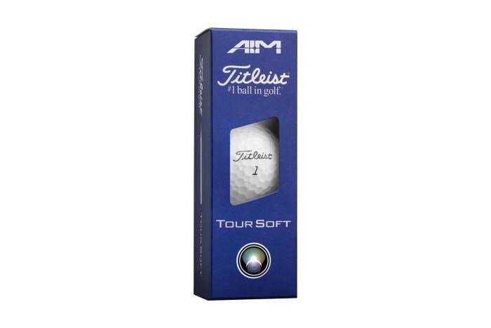 Titleist Tour Soft AIM Red pelotas de golf, rojas