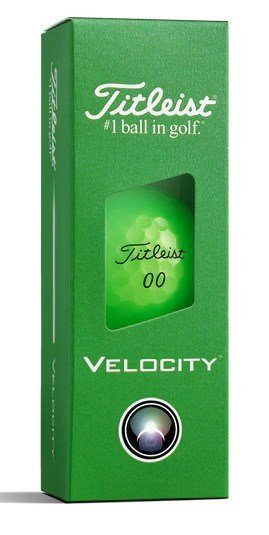 Titleist Velocity pelotas de golf 2026, verdes