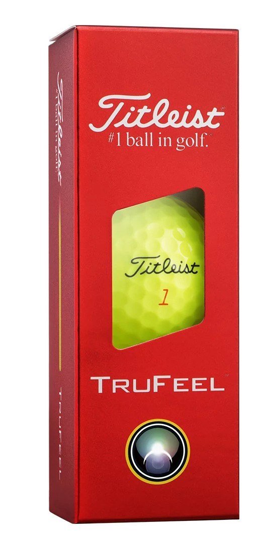 Titleist TruFeel pelotas de golf 2026, amarillas