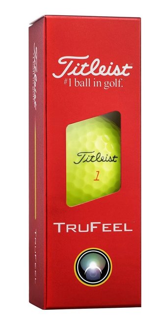 Titleist TruFeel pelotas de golf 2026, amarillas