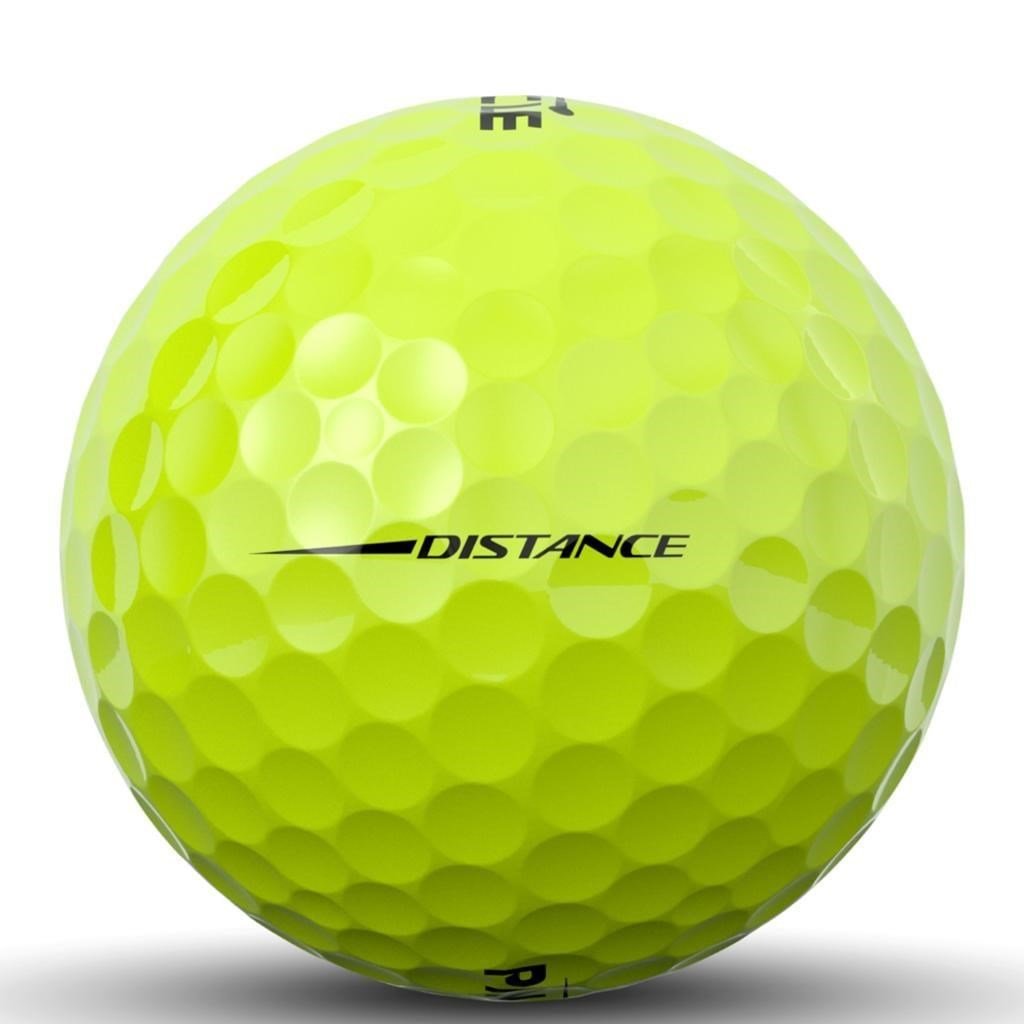 Pinnacle Distance pelotas de golf (15 bolas), amarillas