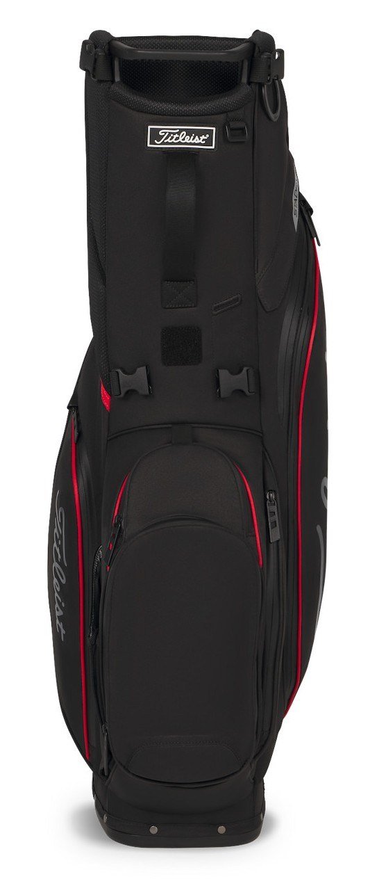 Titleist Players S5 StaDry stand bag, negro/rojo/grafito