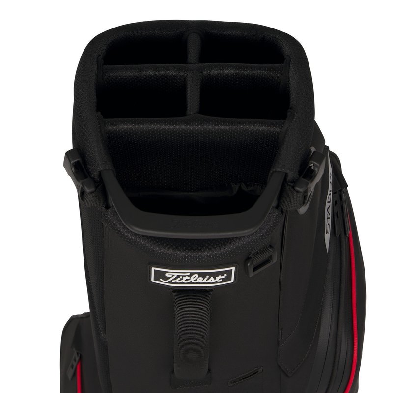 Titleist Players S5 StaDry stand bag, negro/rojo/grafito