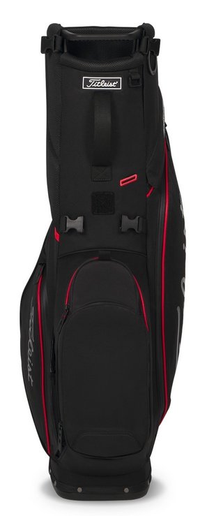 Titleist Players S4 StaDry stand bag, negro/rojo/grafito