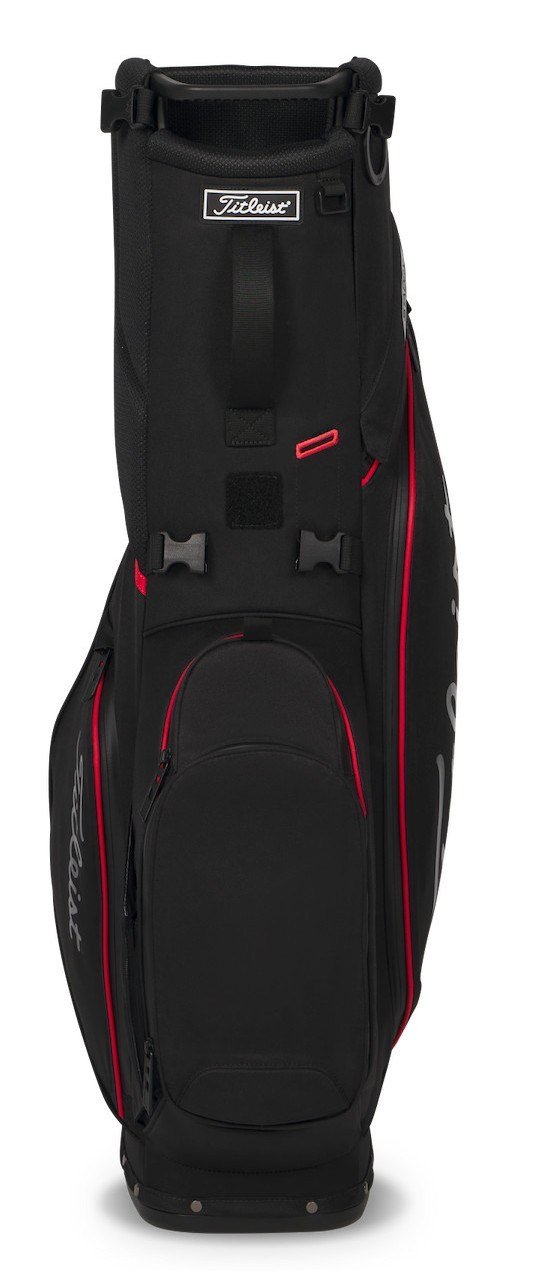 Titleist Players S4 StaDry stand bag, negro/rojo/grafito