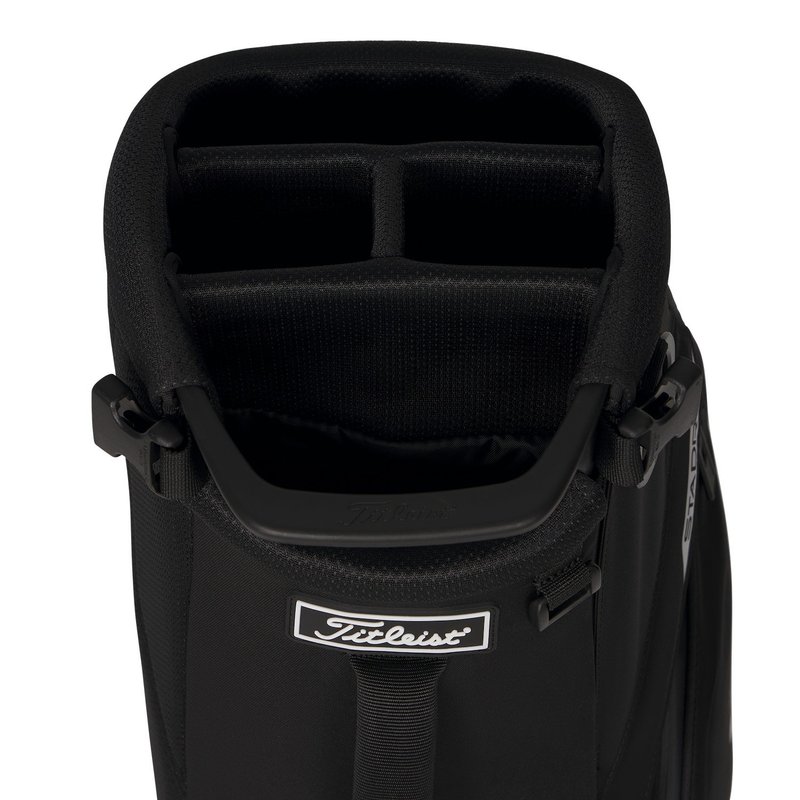 Titleist Players S4 StaDry stand bag, negro/negro/grafito